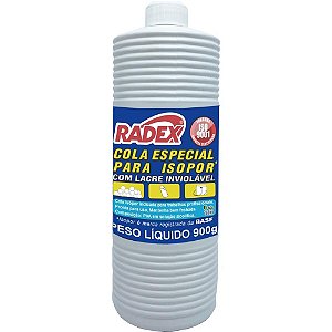 Cola para isopor asuper isopor 900g. - radex (unidade)