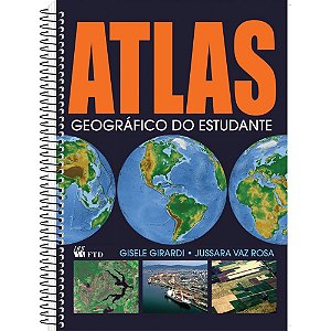 Livro atlas geografico do estudante 160pgs - f.t.d. (unidade)