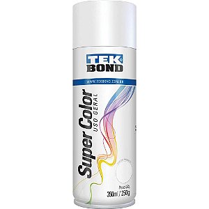 Tinta spray fosco branco 350ml/250g - tekbond (unidade)