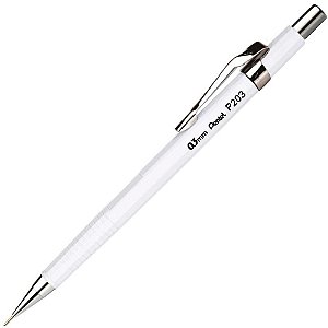 Lapiseira 0.3mm pentel branca - pentel (blister)