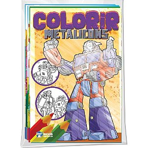 Livro infantil colorir diversos temas - bicho esperto (pct.c/08)