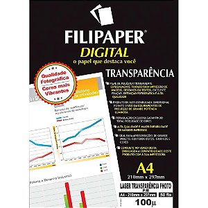 Transparencia laserjet pt.e br. a-4 c/tarja removivel - filiperson (pct.c/50)