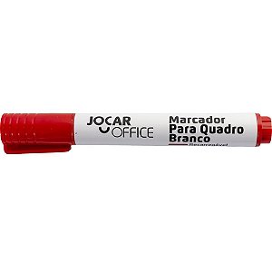 Pincel quadro branco jocar recarregavel vermelho - leonora (cx.c/12)