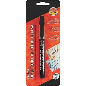 Caneta para identificacao jocar detectora cedulas falsas - leonora (unidade)