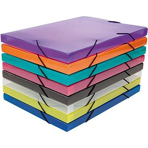 Pasta aba elastica plastica oficio 20mm topline sortida - dello (pct.c/10)