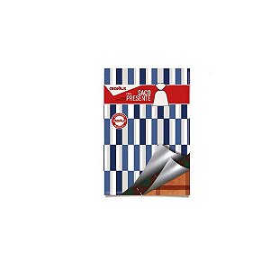 Saco metalizado 25x37cm masculino mix sortidos - cromus (pct.c/50)