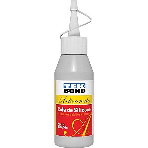 Cola para artesanato silicone liquida 51g/60ml. - tekbond (cx.c/12)