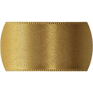 Fita de cetim 07mm 10m. ouro 228 - fitas progresso (unidade)