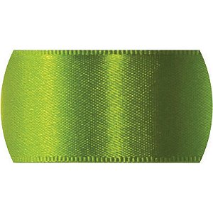 Fita de cetim 07mm 10m. verde folha 677 - fitas progresso (unidade)