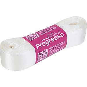 Fita de cetim 22mm 10m. champagne 311 - fitas progresso (unidade)
