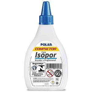 Cola para isopor polar 90g. - compactor (cx.c/12)