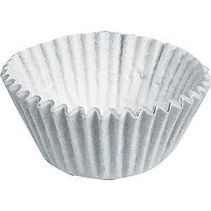 Embalagem para doces n.04 forminha branca 10pcx100u - festcolor (pct.c/10)