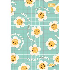Caderno brochura 1/4 capa dura d+ 96fls - tilibra (pct.c/10)