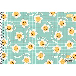 Caderno desenho milimetrado d+ fem.96fls.univ.esp.horiz. - tilibra (pct.c/04)