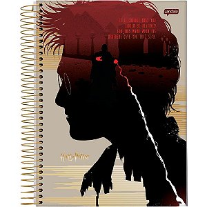 Caderno 01x1 capa dura harry potter 96fls. - jandaia (pct.c/04)