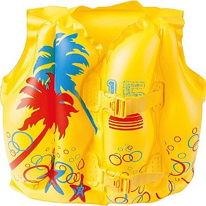 Colete inflavel tropical 43x30cm - bel (unidade)