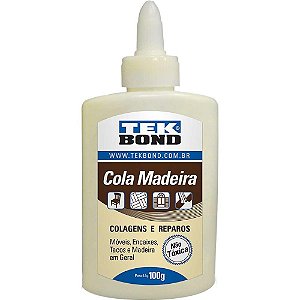 Cola para madeira tekbond cola madeira 100g - tekbond (cx.c/12)
