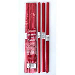 Plastico para encapar 2m 45cm vermelho - goldplas (pct.c/05)