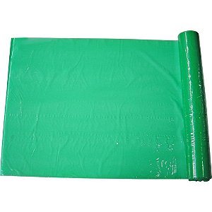 Plastico para encapar 25m 38cm verde - goldplas (rolo)