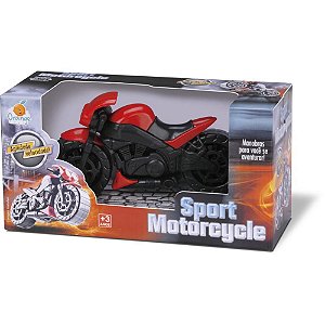 Moto sport motorcycle sortidas - orange toys (unidade)