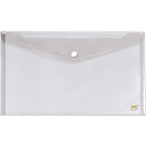Pasta envelope a5 cristal c/botao - dac (pct.c/10)