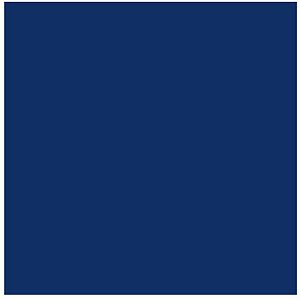 Placa em eva 48x40cm azul royal 1,6mm - make+ (pct.c/10)