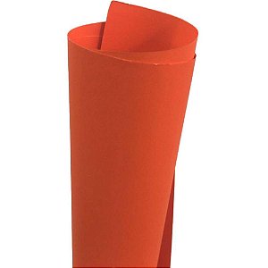Papel cartolina dupla face color set 47,5x66cm laranja - romitec (pct.c/20)