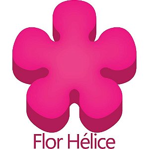 Furador papel e eva jumbo flor helice 25mm - make+ (unidade)