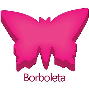 Furador papel e eva jumbo borboleta 25mm - make+ (unidade)