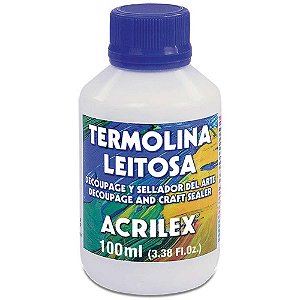 Produto para tinta termolina leitosa 100ml - acrilex (pct.c/06)