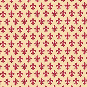 Plastico adesivo 45cmx15m lis vermelho - gekkofix (rolo)