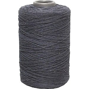 Barbante colorido 1,8kg 6 fios rolo 1820m preto - textil piratininga (unidade)