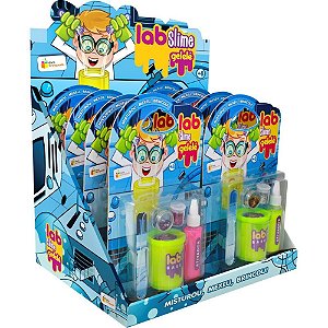 Slime gelelé kit lab slime 115g - doce brinquedo (cx.c/08)