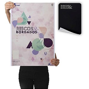 Papel carbono para costura riscos e bordados preto - printers (cx.c/100)