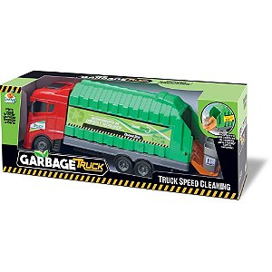 Caminhao garbage truck sortidos - orange toys (unidade)