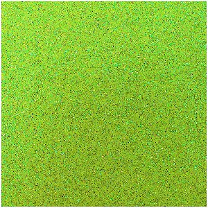 Placa em eva 48x40cm gliter neon verde 2mm - make+ (pct.c/10)