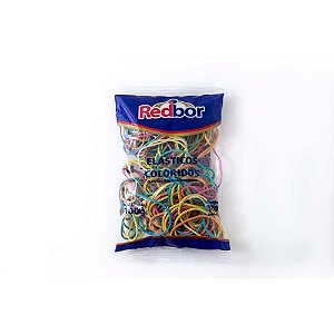 Elastico colorido super 100g - red bor (unidade)