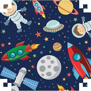 Papel presente bobina couche 60cm.mod.621 astronauta - v.m.p. (bo-100mts)