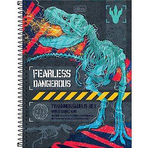 Caderno 01x1 capa dura raptor 80fls. - tilibra (pct.c/04)