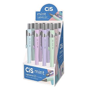 Lapiseira 0.7mm cis mint 6cores tons pastel - sertic (dp.c/12)