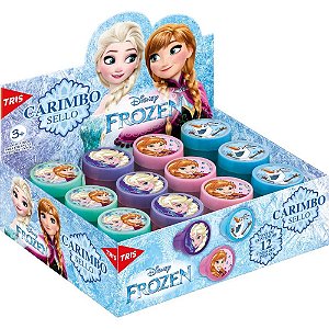 Carimbo pedagogico frozen 4 modelos sortidos - summit (dp.c/12)