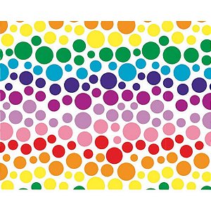 Papel presente bobina couche 60cm.mod.308 bolas - v.m.p. (bo-100mts)