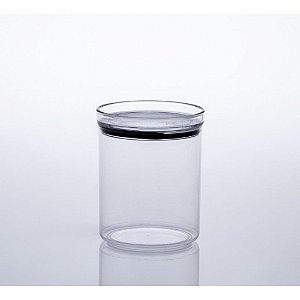 Pote acrilico hermetic 1000ml lumini redondo - paramount (unidade)