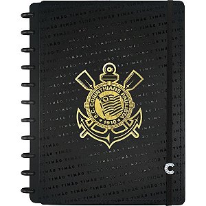 Caderno inteligente grande corinthians fiel 80fls - caderno inteligente (unidade)
