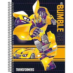 Caderno 01x1 capa dura transformers 80f - animativa (pct.c/04)