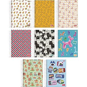 Caderno 12x1 capa dura stella 192fls. - jandaia (pct.c/04)