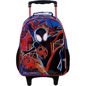 Mochila infantil com rodinha spider-man r2 - xeryus (unidade)