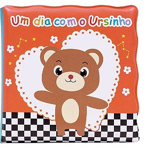 Livro para banho um dia com ursinho 6pgs - buba (unidade)