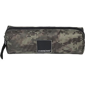 Estojo simples tecido container camuflado - dermiwil (unidade)