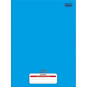 Caderno caligrafia capa dura d+ 96f univ. broch. azul - tilibra (pct.c/05)